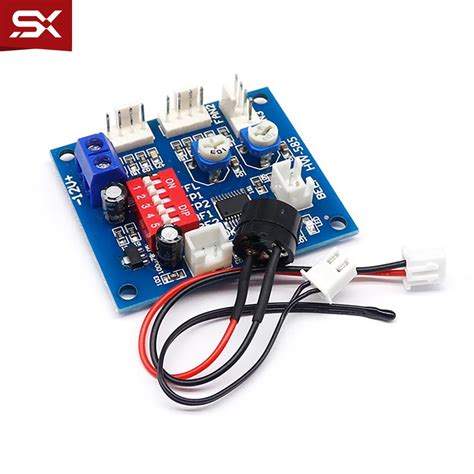Dc V A Pwm Pc Cpu Fan Speed Controller Voltage Regulator With Ntc K Thermistor