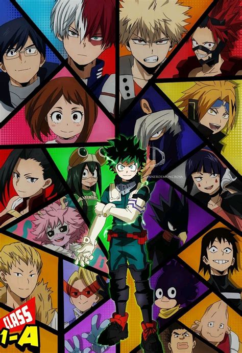 My Hero Accademia Anime Anime Guys Hero Poster