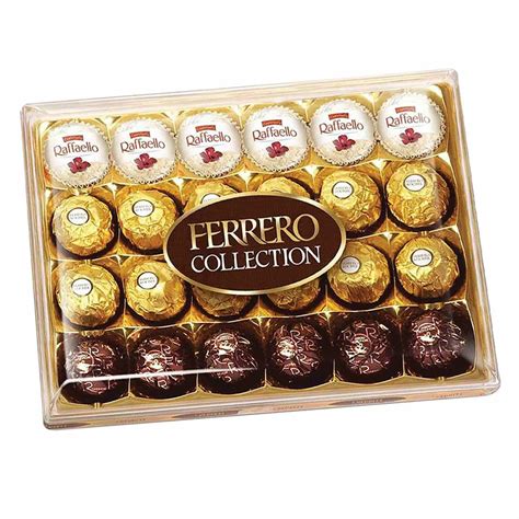 Ferrero Rocher Hazelnut Chocolates GIFT With Beautiful Ribbon 48 Count