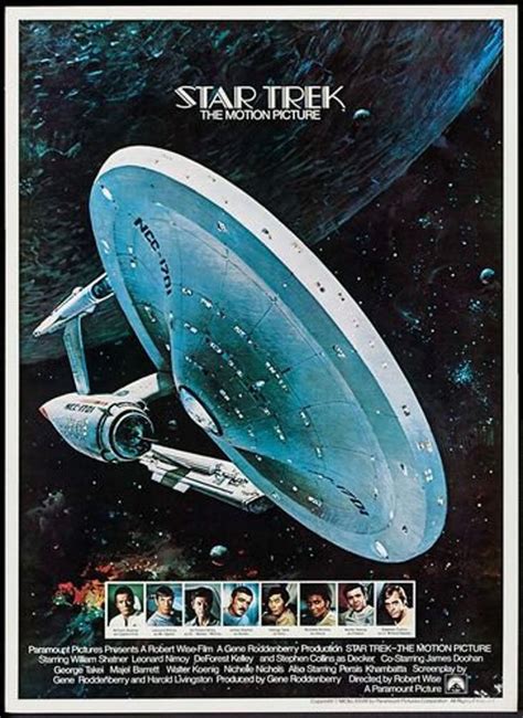 Vintage Star Trek The Motion Picture Movie Poster A3 Print Etsy