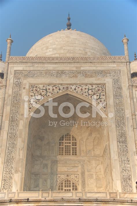 Close Up Of Front Taj Mahal Stock Photo Royalty Free Freeimages