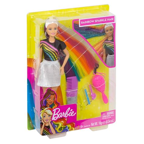 Buy Barbie Rainbow Sparkle Hair Doll Fxn96 Online Dubai Uae Oi4265