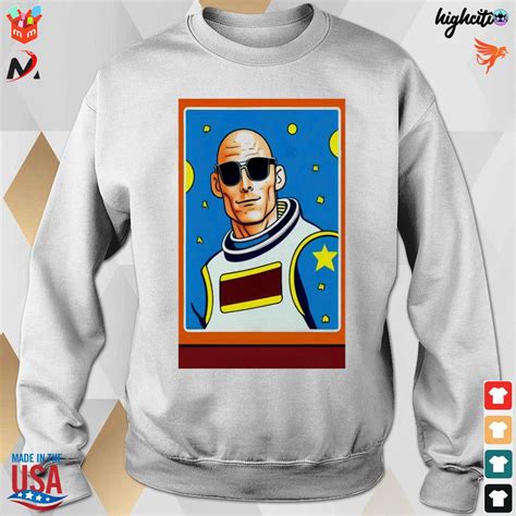 Johnny Sins Astronaut Cartoon T Shirt Hoodie Sweater Long Sleeve And