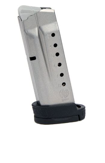 Smith And Wesson Mandp Shield 9mm 8rd Extended Magazine Top
