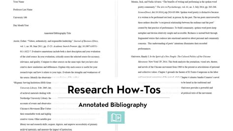🌱 What Does An Annotated Bibliography Look Like How To Write An