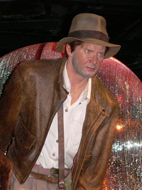 Harrison Ford As Indiana Jones At Madame Tussauds In Londo Flickr