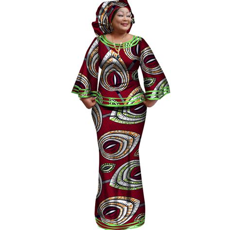 Best Loose Kanga Dresses For Women Dashiki Traditional Set Of 3 Pieces Clothing Wy2372