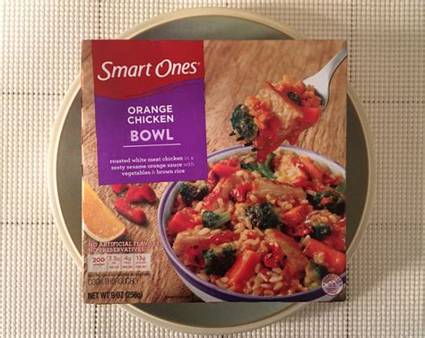 Smart Ones Orange Chicken Bowl Review Freezer Meal Frenzy