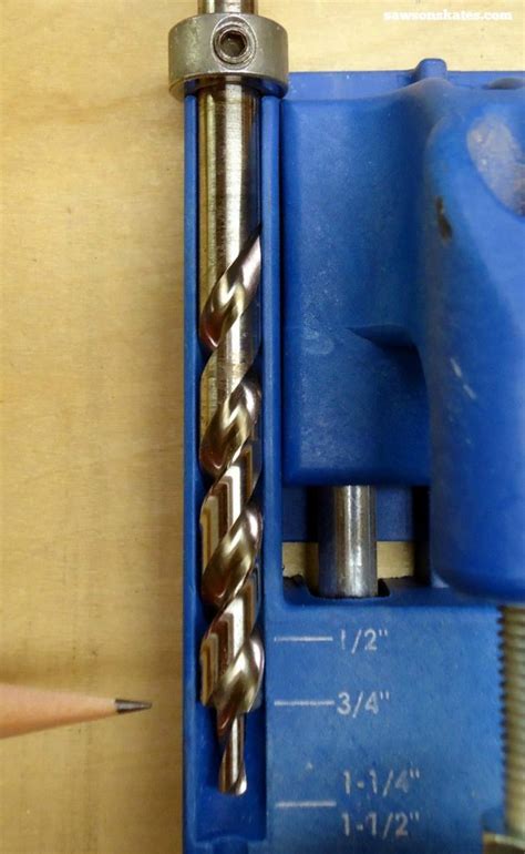 Kreg Jig Set Drill Bit Collar Saws On Skates