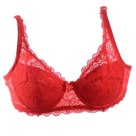 Sexy Gather Push Up Bra Underwire 5 8 Cup Lace Brassiere Underwear 32 34 36 38 40 Women S Bra