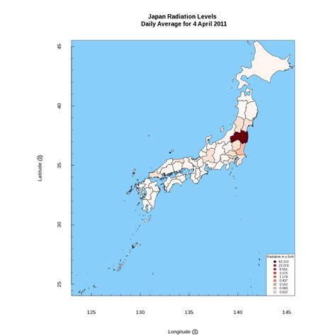 2011 04 08 Radiation Map Of Japan