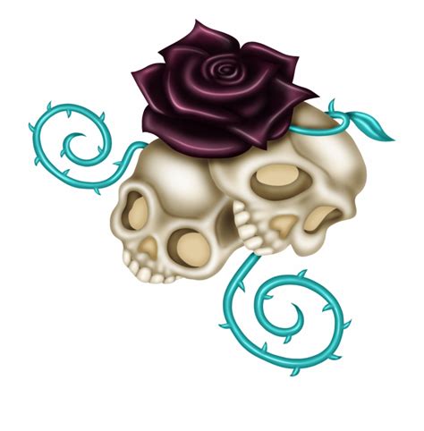 Free Skull And Roses Png Download Free Skull And Roses Png Png Images