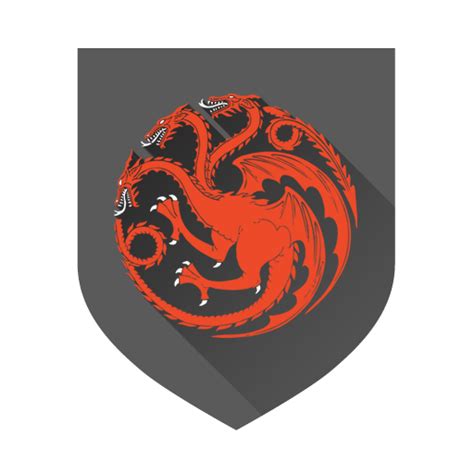 Targaryen, Game of thrones Free Icon of Game of thrones Houses