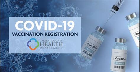 How do i register for the covid vaccine? Calvert County Health Department Opens Countywide COVID-19 ...