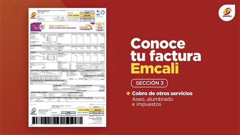Empresa municipales de cali, conocida también como emcali es una compañía prestadora de diferentes servicios públicos. Conoce Tu Factura Emcali / Sección 3 - YouTube