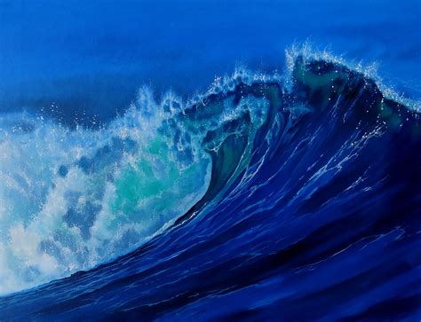 Blue Wave Wallpapers Pictures Images