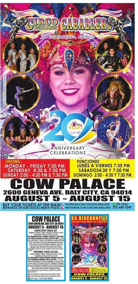 Circo Hermanos Caballero Daly City Ca 2600 Geneva Ave Daly City