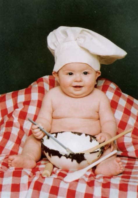 Cute Little Baby Chef Photography Great Inspire