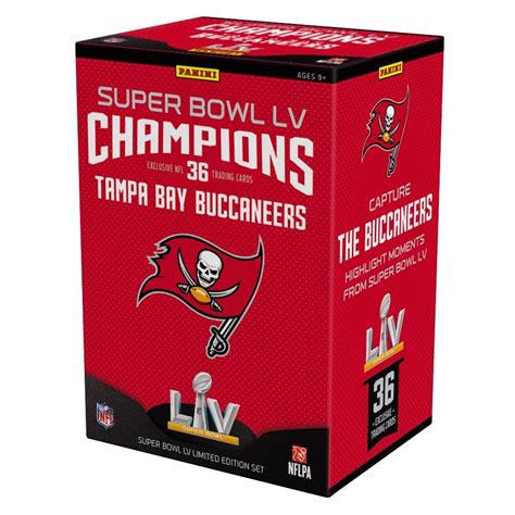 Panini Tampa Bay Buccaneers Super Bowl Lv Champions Checklist Info