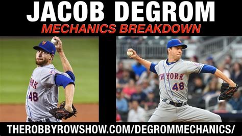 This original photograph captures jacob degrom in action. Jacob deGrom Pitching Mechanics Breakdown - Efficient ...
