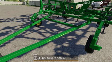 John Deere 2410 3 Section Plow V10 Mod Farming Simulator 2022 19 Mod
