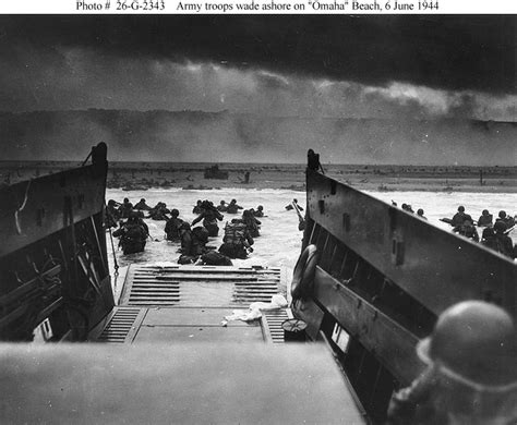Normandy Invasion D Day Landings On Omaha Beach June