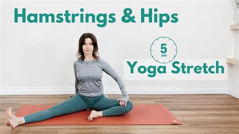 Yoga Stretches For Sore Hamstrings And Tight Hips Youtube