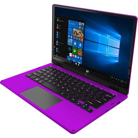 Ematic 116 2 In 1 Laptop Purple Ewt117pr Bandh Photo Video