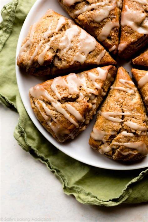 Delicious And Flaky Pumpkin Scones With Maple Icing The Best Pumpkin