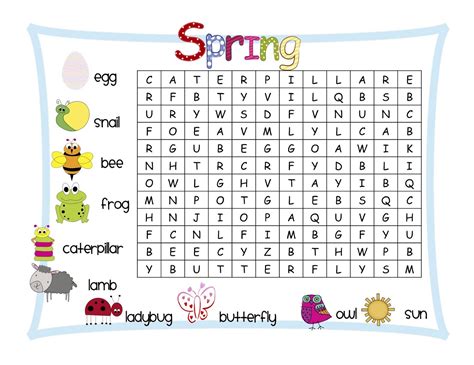 Easy Word Searches For Kids Activity Shelter Printable Word Search