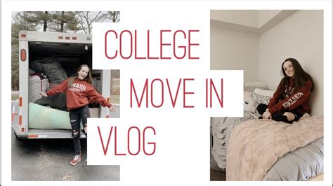 College Move In Vlog Freshman Year At Umass Amherst Youtube