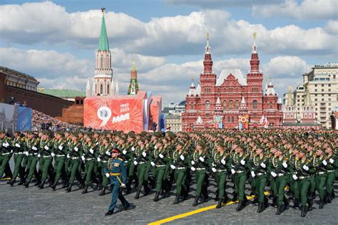 photos russia showcases military in wartime victory day event russia ukraine war news al