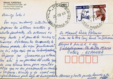 Tarjeta Postal Post Card Carte Postale Marzo 2014