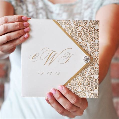 Design invitation cards for any occasion & get shipping from your nearest cvs®! 42 best images about Bling Wedding Invitations on Pinterest | Personalised wedding invitations ...