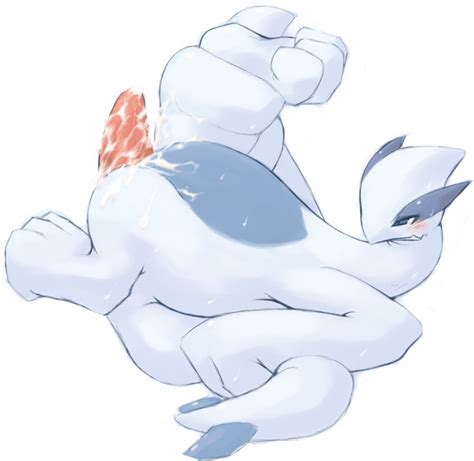 Rule 34 Anthro Blush Color Cum Lugia Male Male Only Nude On Back