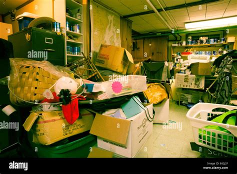 Basement Home Trash Hi Res Stock Photography And Images Alamy