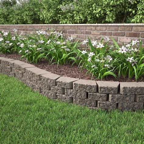 Oldcastle Carlton 3 In X 10 In X 6 In Gray Concrete Retaining Wall