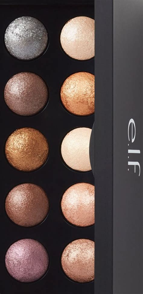 Makeup And Beauty E L F Cosmetics Online Only Baked Eyeshadow Palette