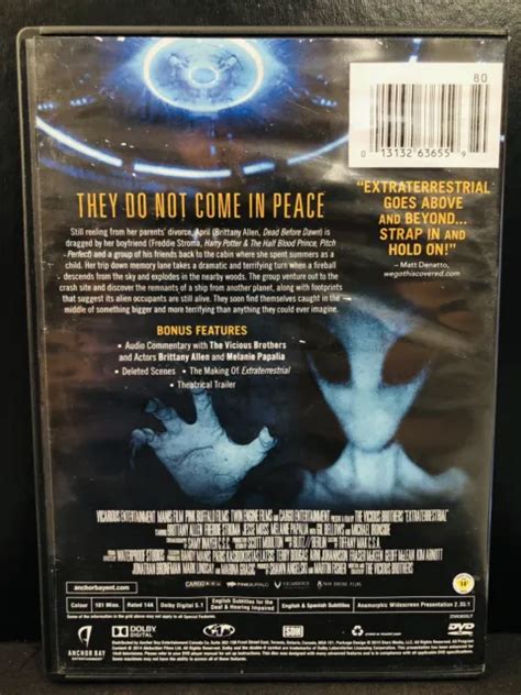 Extraterrestrial Dvd 2015 Widescreen Horror Anchor Bay 629 Picclick