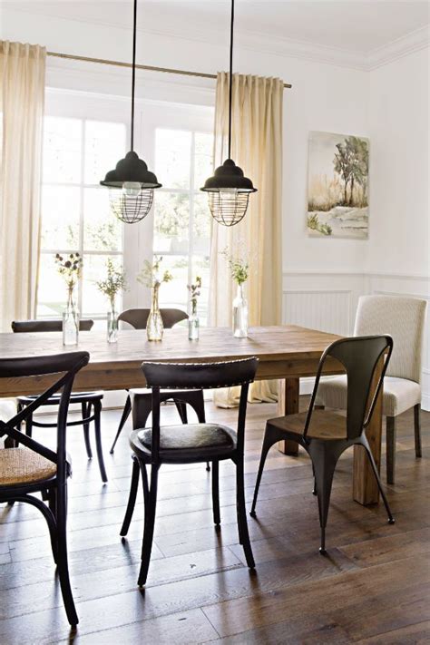 Mix Match Dining Tables And Chairs Create An Eclectic Dining Room