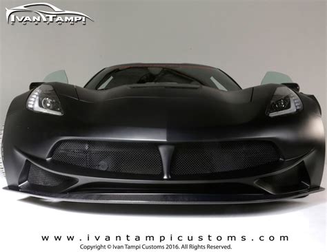 Ivan Tampi Customs Xik Widebody Kit For The C7 Z06 Grand Sport Corvette