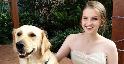A Girl And Her Service Dog Got Ready For Prom Together And