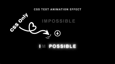 Awesome Css Text Animation Tutorial Text Animation Using Only Html