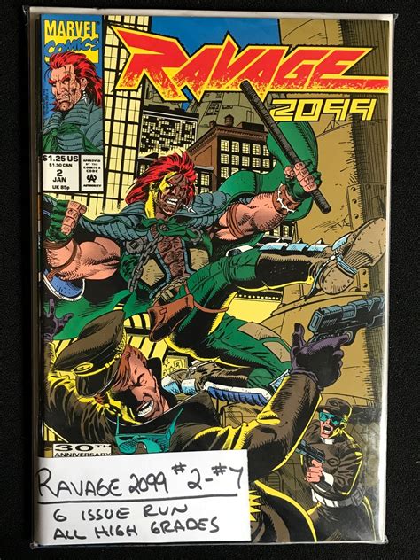 Ravage 2099 No2 7 Marvel Comics 6 Issue Run