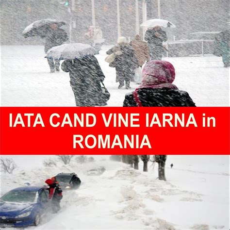 Meteorologii Au Facut Anuntul Oficial Cand Vine Iarna In Romania