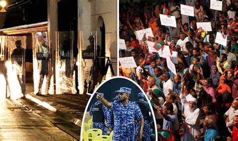 Maldives Crisis State Of Emergency Declared By President Abdulla