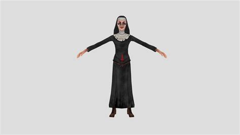 Evil Nun Maze Evil Nun Rush Sister Madeline Download Free 3d Model