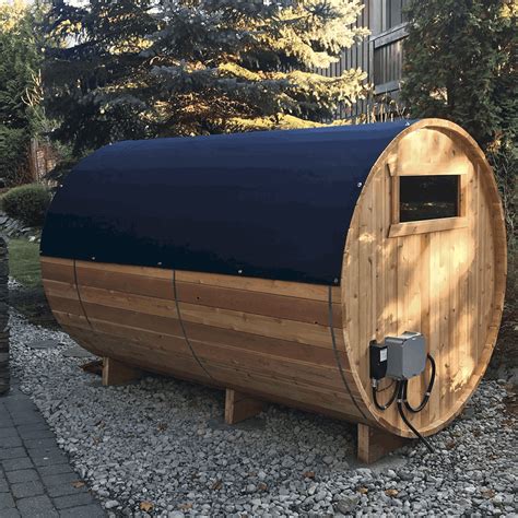 4 8 Person Barrel Saunas Built In Canada Order Today
