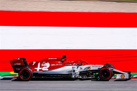7 Kimi Räikkönen Alfa Romeo C38 In Red Bull Ring 2019 Fp2