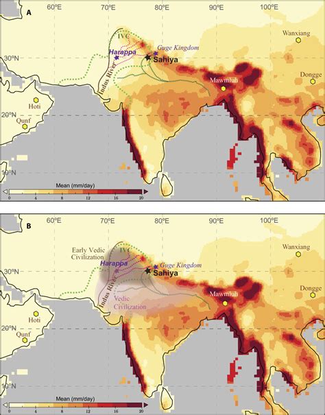 The Indian Monsoon Variability And Civilization Changes In The Indian